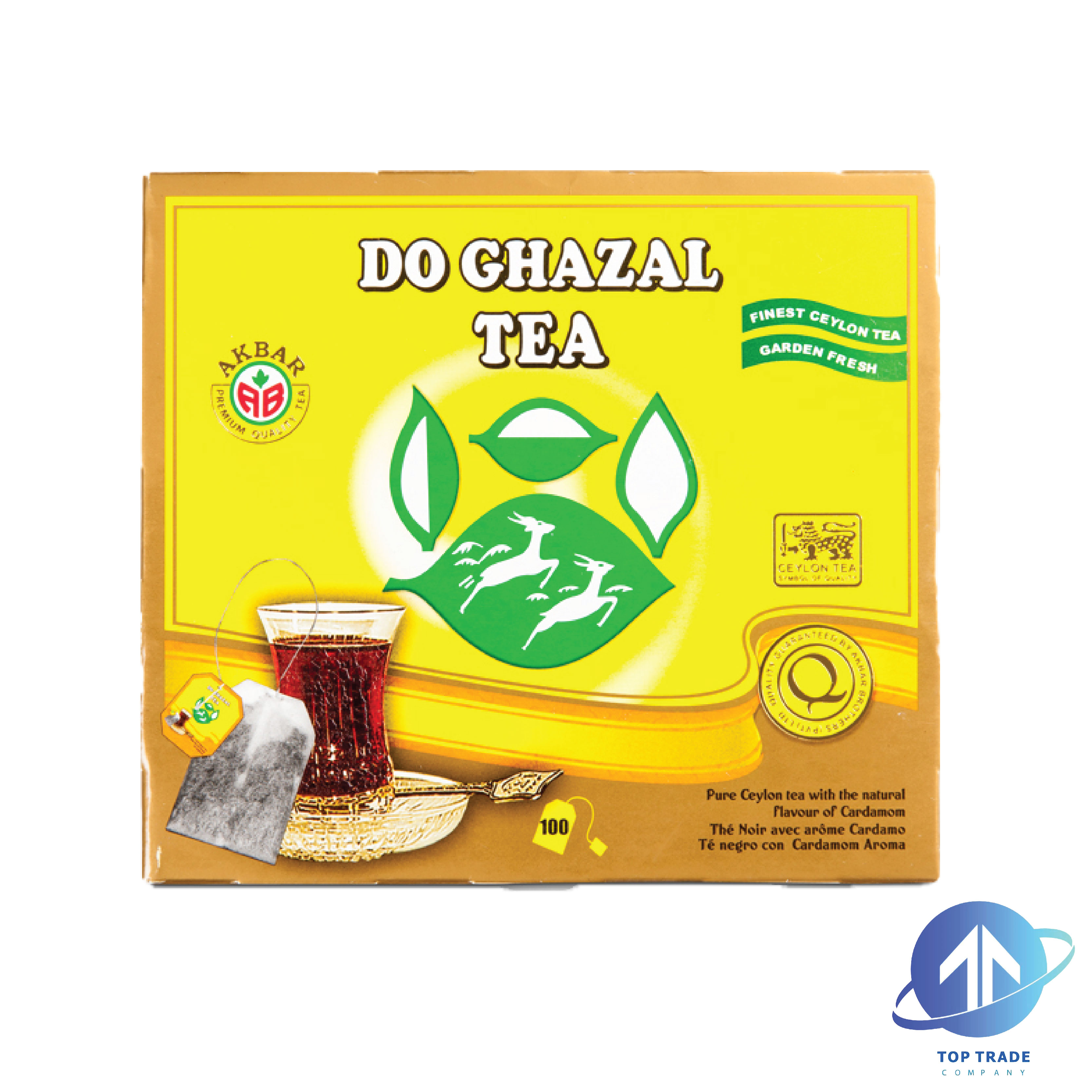 Ghazaleen Cardamom Tea Bags 200gr